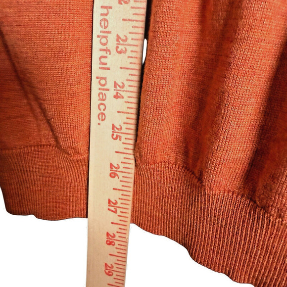 Brooks Brothers Sz L Silk Wool Blend Sweater Preppy Business Classic - Picture 8 of 11